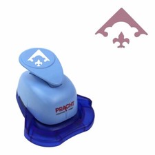 Jumbo-Eckstanzer Lilie Pracht Creatives Hobby Motivlocher, Papierstanzer  - Neu