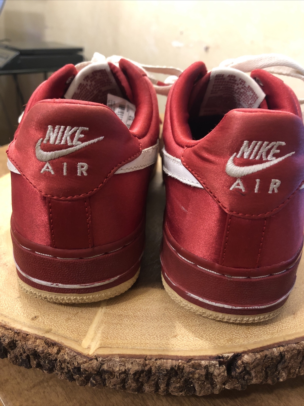 Nike Air Force One Xxv Valentines Edition 06 Preowned Heavy Wear Ebay