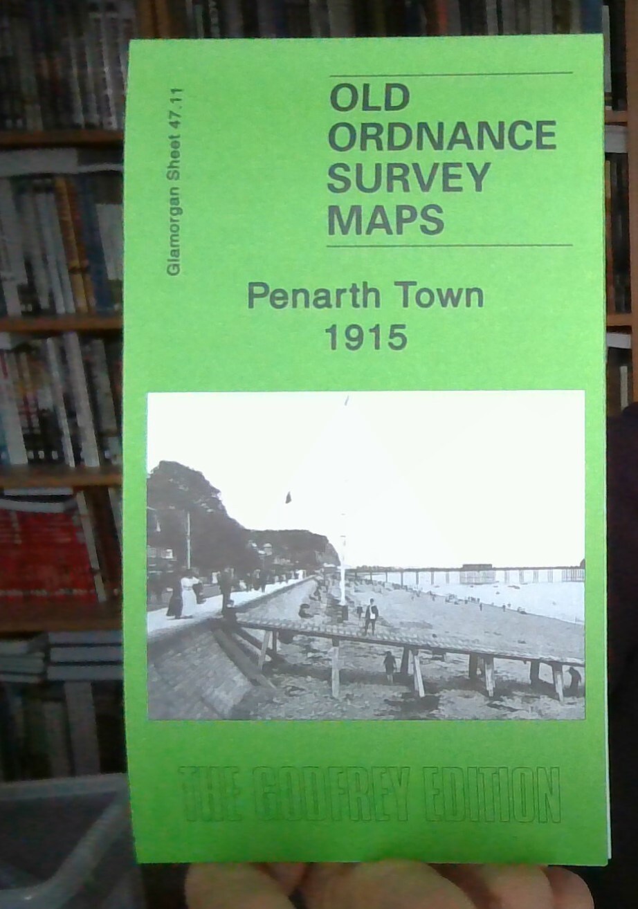 MAP OF Penarth Town 1915  Glamorgan Sheet 47.11 NEW 9781847841841