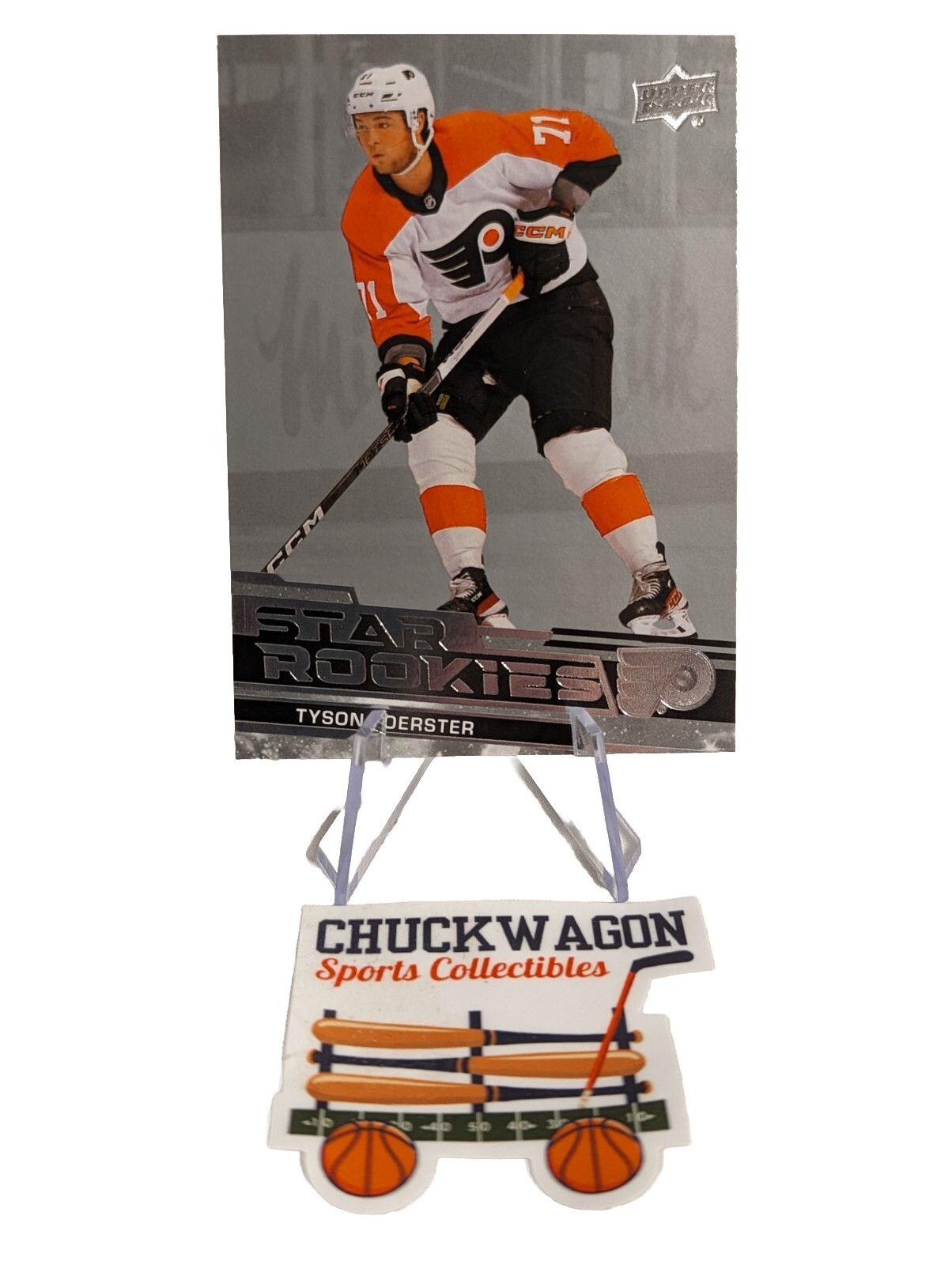 2023-24 Upper Deck Star Rookies Tyson Foerster Philadelphia Flyers #13