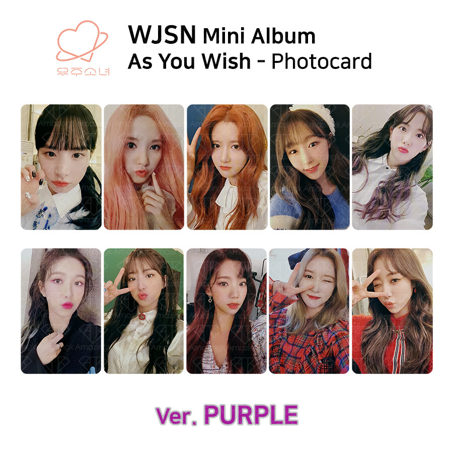 WJSN Mini Album AS YOU WISH Official Photocard BONA EXY SEOLA