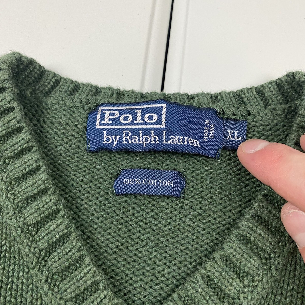 トップス 90s Polo Ralph Lauren Oild Cotton Vest S Vintage 1990s Polo Ralph Lauren Wool Cotton Sweater Vest