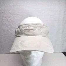 Panama Jack Visor Hat Cap Strap Back Adjustable Logo Tan