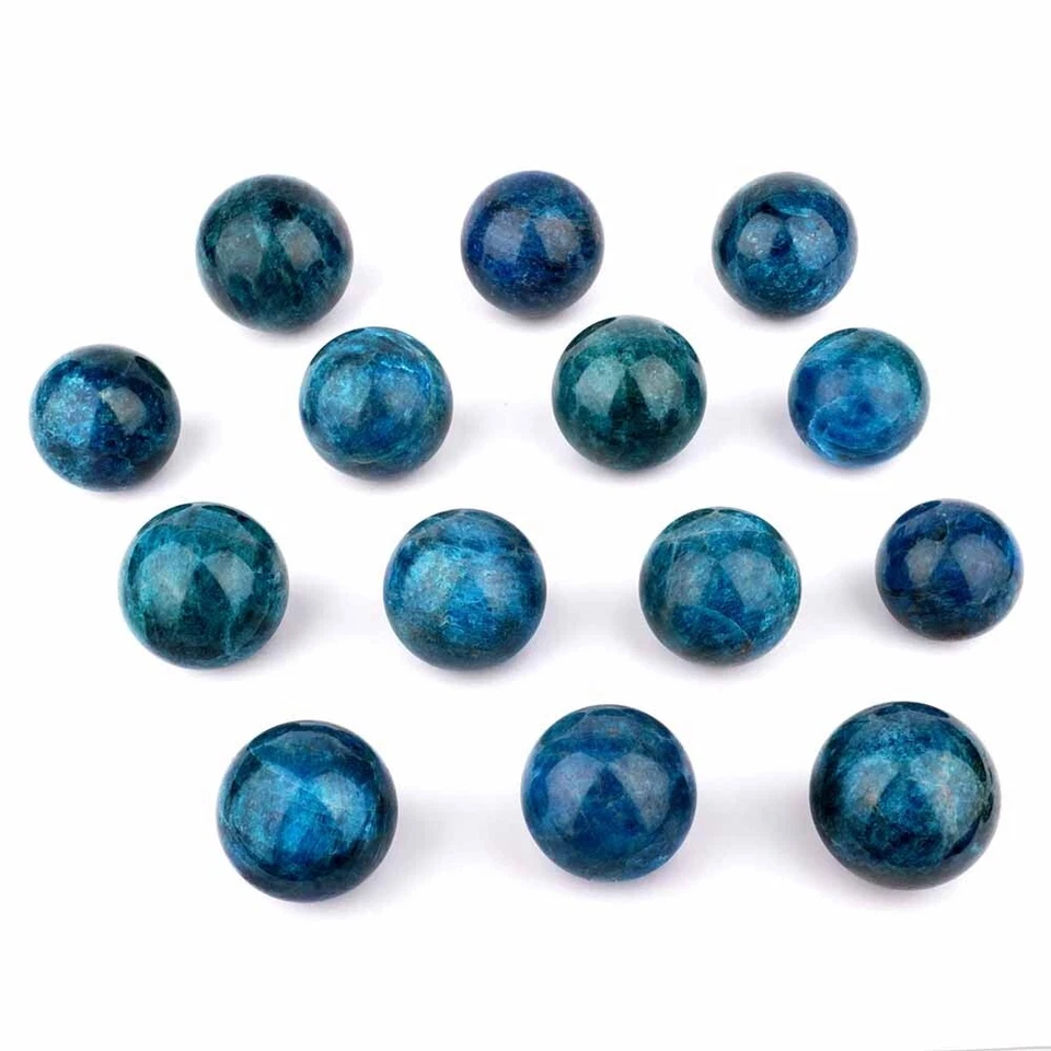 Apatit blau Kugel Ø 42 – 43 mm aus Madagaskar AA - Qualität - Bild 4 von 4