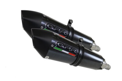 Honda Vtr 1000 Sp-1 2000-01 GPR Gpe Ann. Poppy Pair Homologated slip-on exhaust