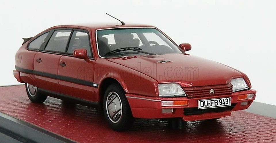 Citroen Cx 25 Gti Turbo II Red Horst S Duisburg Matrix MX40304-112 1:43 2 - Immagine 4 di 4