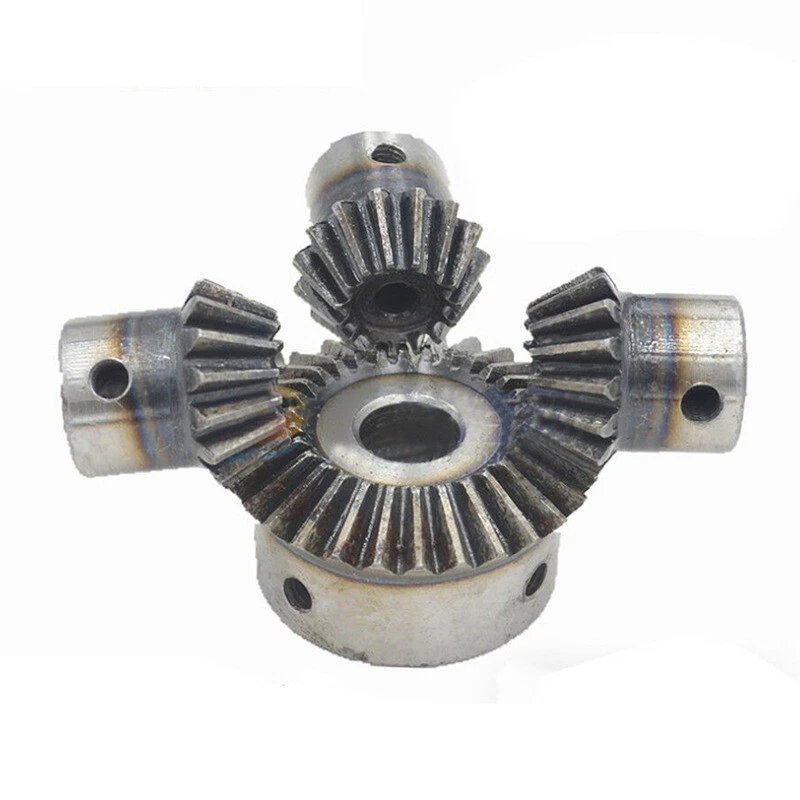 5/6/8/10/12/15mm Zahnrad Schrägverzahnung 90° Getriebe Stirnrad 1.5Mod 15T/30T - Bild 2 von 4