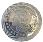SILVERTOWNE STACKABLE  MORGAN DESIGN .999 SILVER