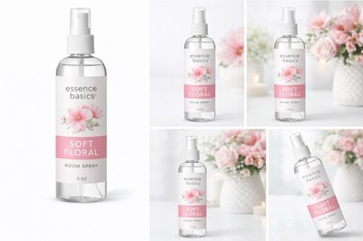 Anjolie Essence Co s  Essence Basics Soft Floral Room Spray 8 oz Spray Bottle