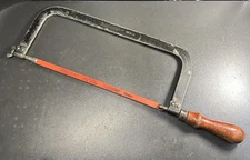 Large Vintage Millers Falls No. 515A 12" Hacksaw With Stanley Blade Made in USA