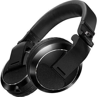 Pioneer DJ HDJ-X7-K Closed-back Circumaural DJ Headphones with 50mm Drivers