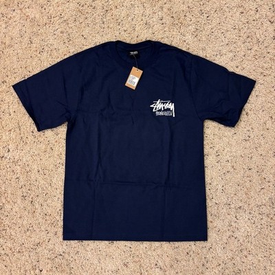 トップス STUSSY HONOLULU TEE NAVY SMALL Stussy Honolulu Chapter T-Shirt - Navy - Small | eBay