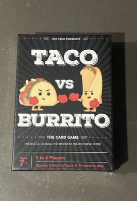 Hot Taco Presents Taco vs Burrito  / Card Game
