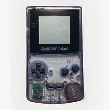 Nintendo Game Boy Color - Atomic Purple Excellent Condition from Japan