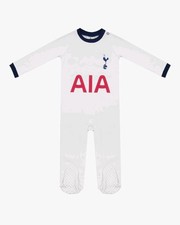 Tottenham Hotspur Fc Baby Sleepsuit Romper Boys Girls Official Football 12-18m