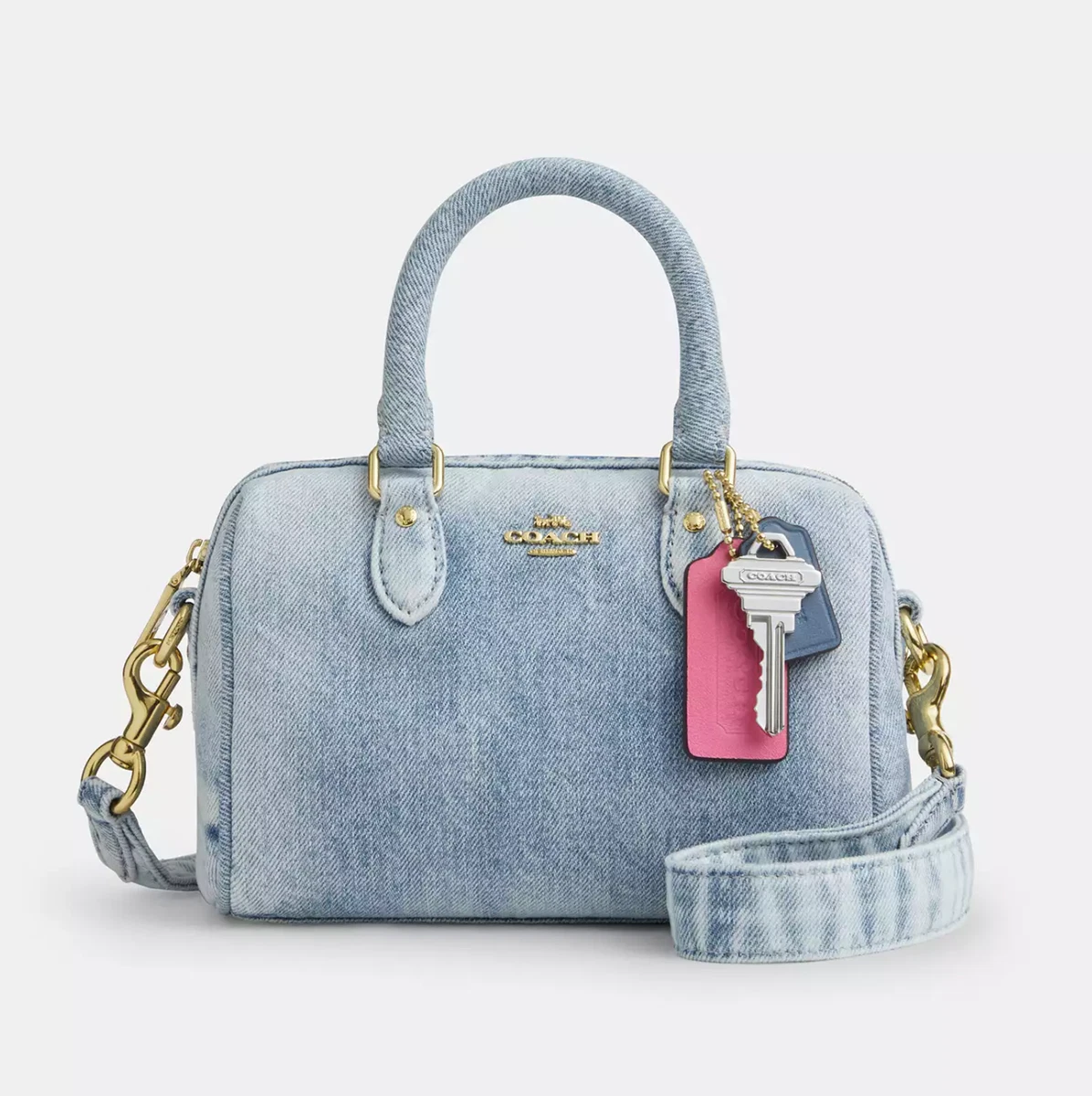 Coach Denim Exterior Mini Bags & Handbags for Women for sale | eBay