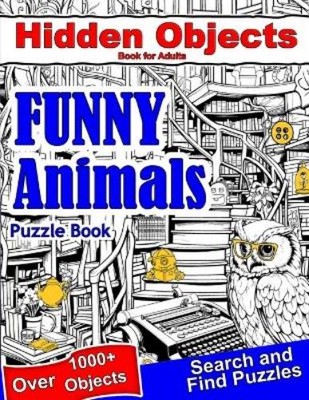 Lexie Smart Hidden Objects Book for Adults Funny Animals (Paperback)