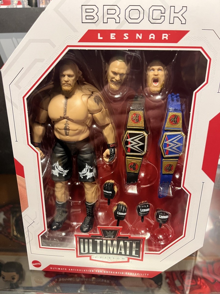 WWE Mattel Brock Lesnar Ultimate Edition Series #15 LOT OF ALL 3