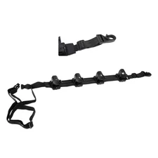 Vibration Resistant Car Seat Fishing Poles Carriers 12 Secure Clamps System