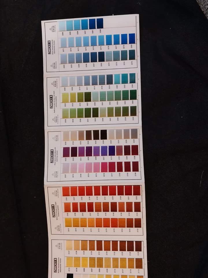 Lot(14) of Zwicky Silk Floss Needlepoint/Cross-stitch - Image 2 of 4