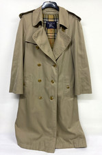 Vintage Burberry Trenchcoat Herren M Beige Nova Check Futter 707
