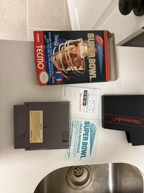 Tecmo Super Bowl NES CIB Complete in Box  Nintendo NFL 