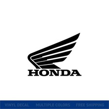 Honda Wings Logo Decal Premium Vinyl Sticker Car Truck Motorcycle