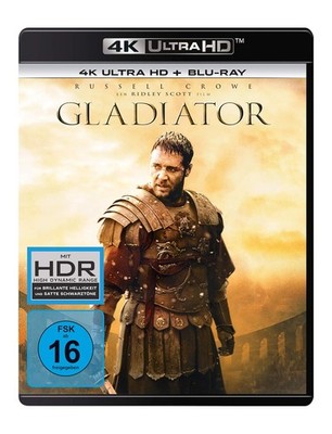 Gladiator (4K Ultra-HD) (+ Blu-ray 2D) - Action, Spielfilm, Monumental