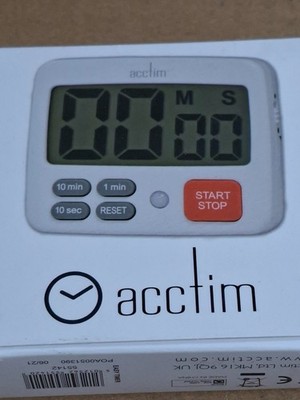   Acctim Easy Digitale Zeitschaltuhr Digital Countdown Timer