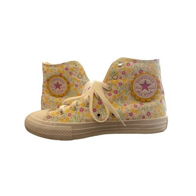 Converse Ditsy Floral Chuck Taylor All Star High Top Sneakers Youth Size 5