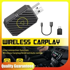Auto Car Play Wireless Adapter CarPlay Dongle For iPhone IOS/Android Plug&Play