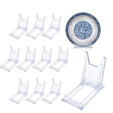 Acrylic Plate Stands  Plate Stand Plastic Stand Adjustable Decorative Plate Ho...