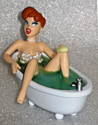 TEX AVERY : LA GIRL DANS LA BAIGNOIRE 7cm - DÉMONS & MERVEILLES NEUF AVEC BOITE - Photo 1/4