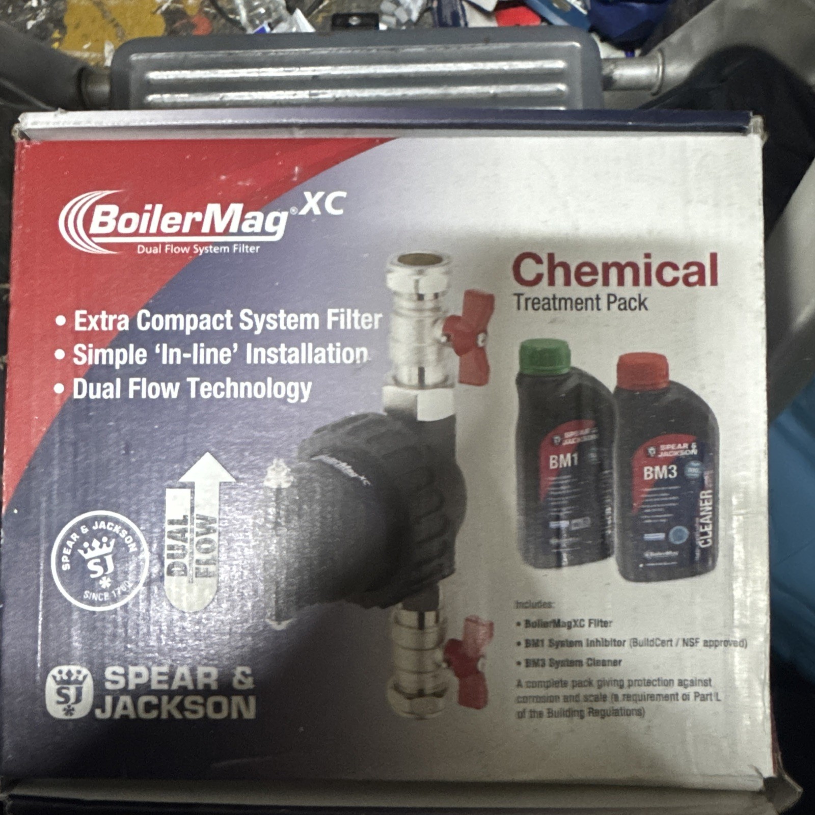 Boilermag Dual Flow System Filter