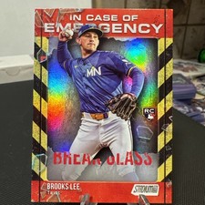 2025 Topps Stadium Club Brooks Lee In Case of Emergency Insert RC #ICE-20 Twins