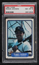 1982 Fleer Reggie Jackson #39 PSA 8 HOF 0i7l