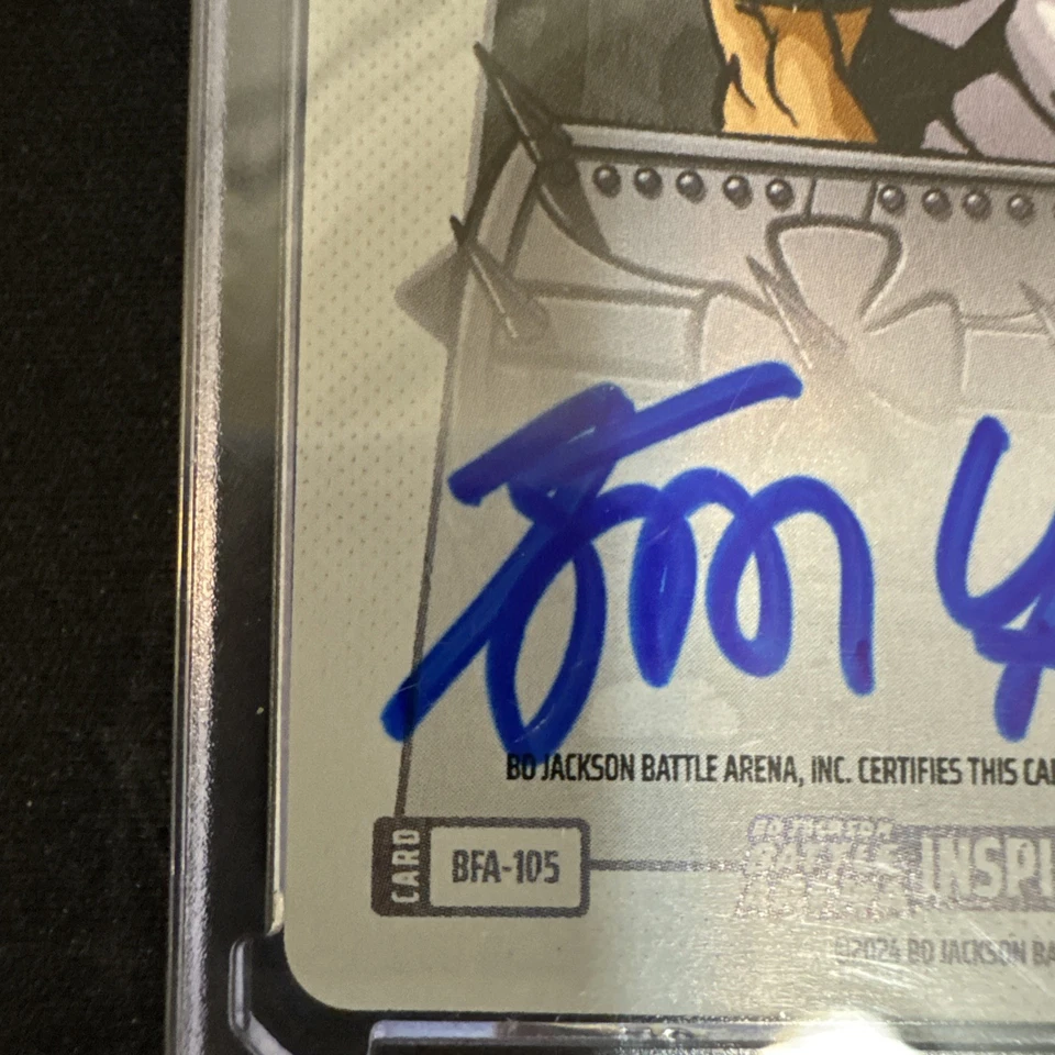 Bo Jackson Battle Arena Blockhale Kevin Mchale Inspired Ink Auto with 145 Power - Image 4 of 4