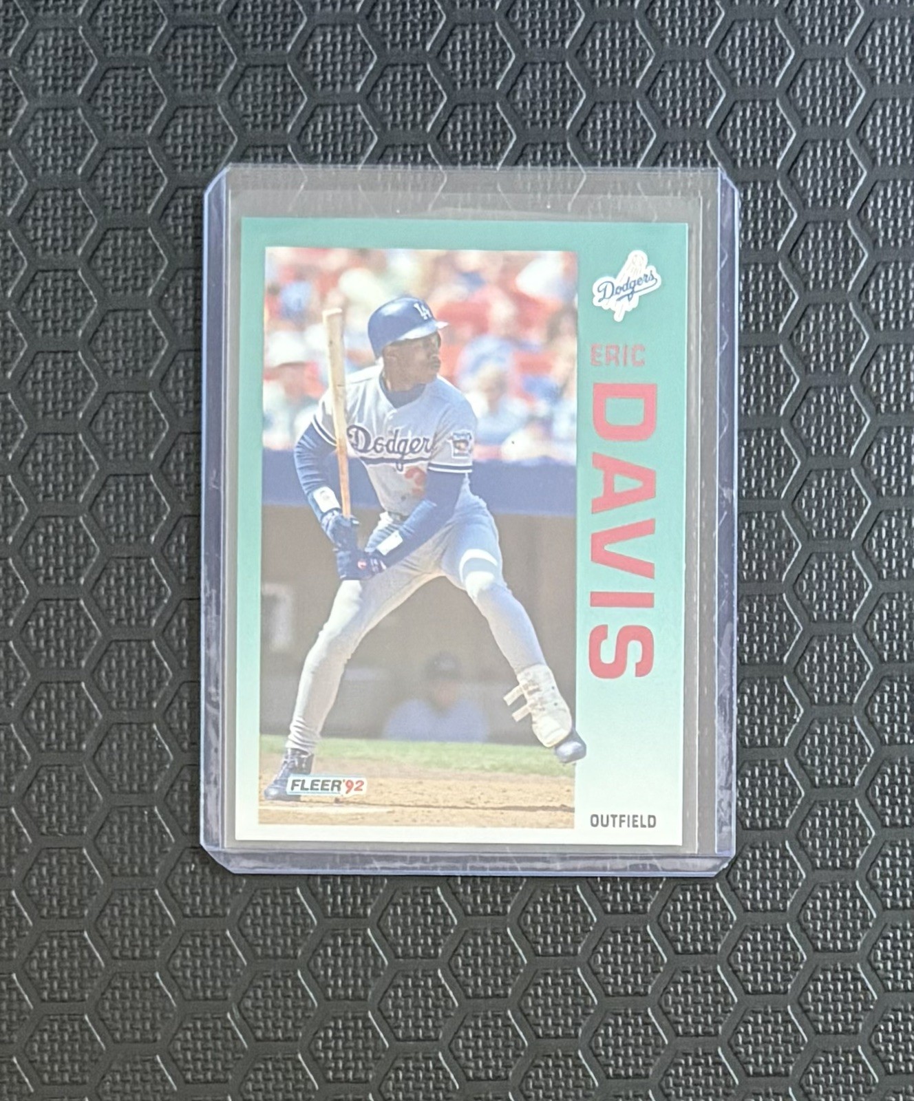 1992 Fleer Update Eric Davis #U-90 LA Dodgers