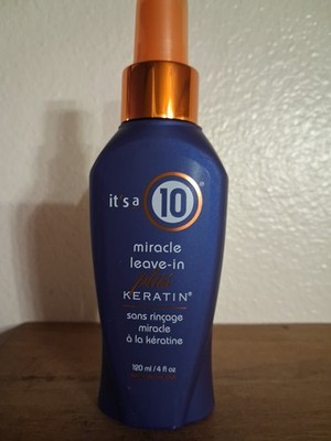 It's a 10 Haircare Miracle Leave-In Plus Keratin. 4 OZ.