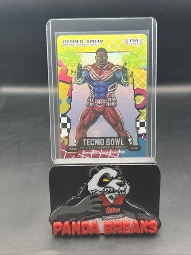 2026 Bo Jackson Battle Arena Tecmo Pepper Spray 80's Rad Glow Power 150