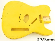 USED Fender MJT Telecaster Tele BODY Yellow Blonde