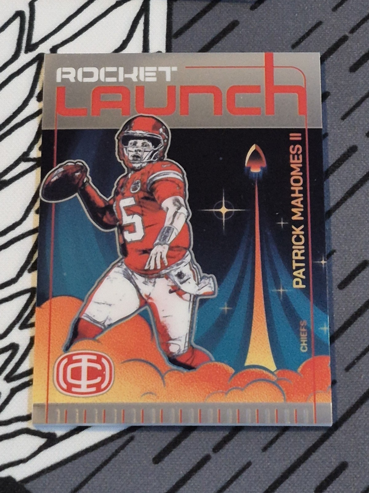 2025 Panini Authentically Mahomes -  #RL-4 Patrick Mahomes II Rocket Launch