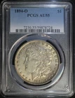 1894 O $1 Morgan Silver Dollar PCGS AU55 Almost Uncirculated