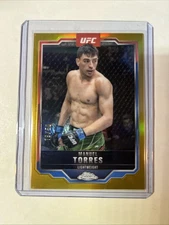 2025 Topps Chrome UFC Manuel Torres Gold Refractor #19/50 SP