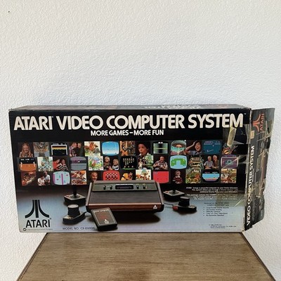 Vintage Atari CX2600A Video Computer System 1980 Box Only