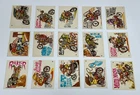 Lot of 15 ** 1972 Donruss Silly Cycles Sticker cards