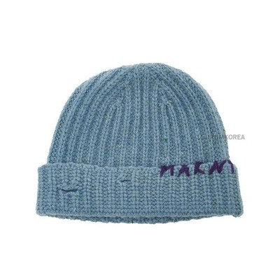Marni Logo-Stickmütze UFH938 00B29 FW24 100342827