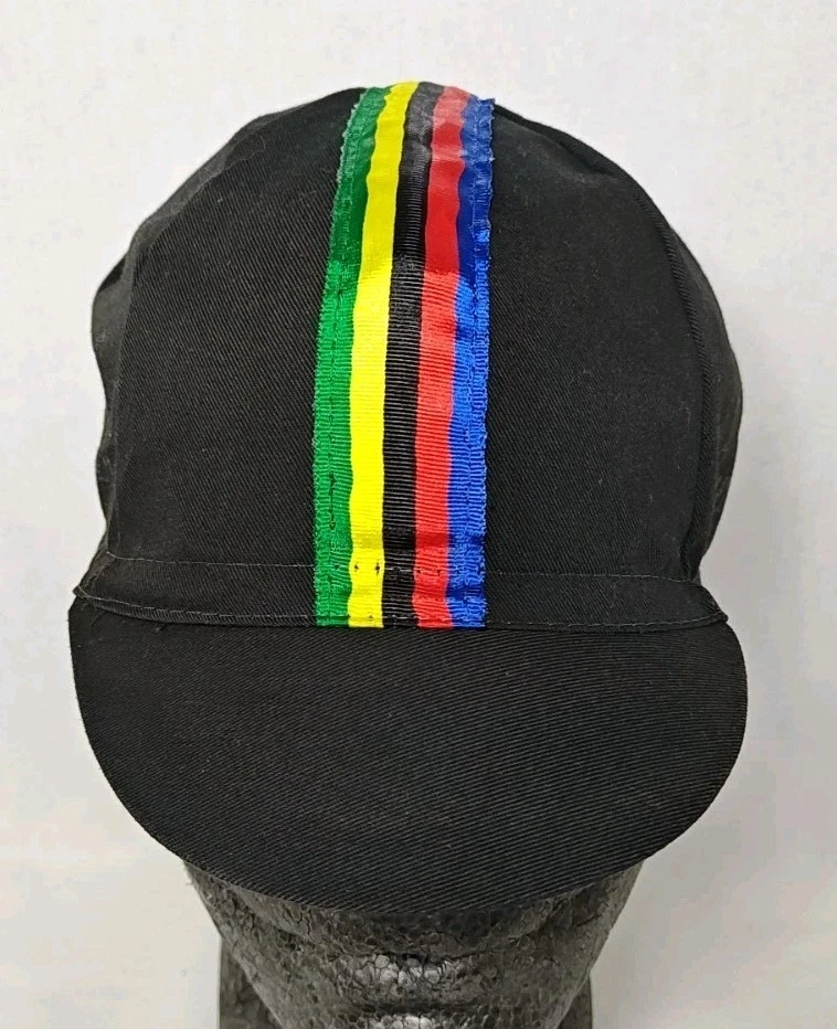 Casquette Cycliste Sanson Campagnolo années 80'S Vintage vélo Cap retro cycling