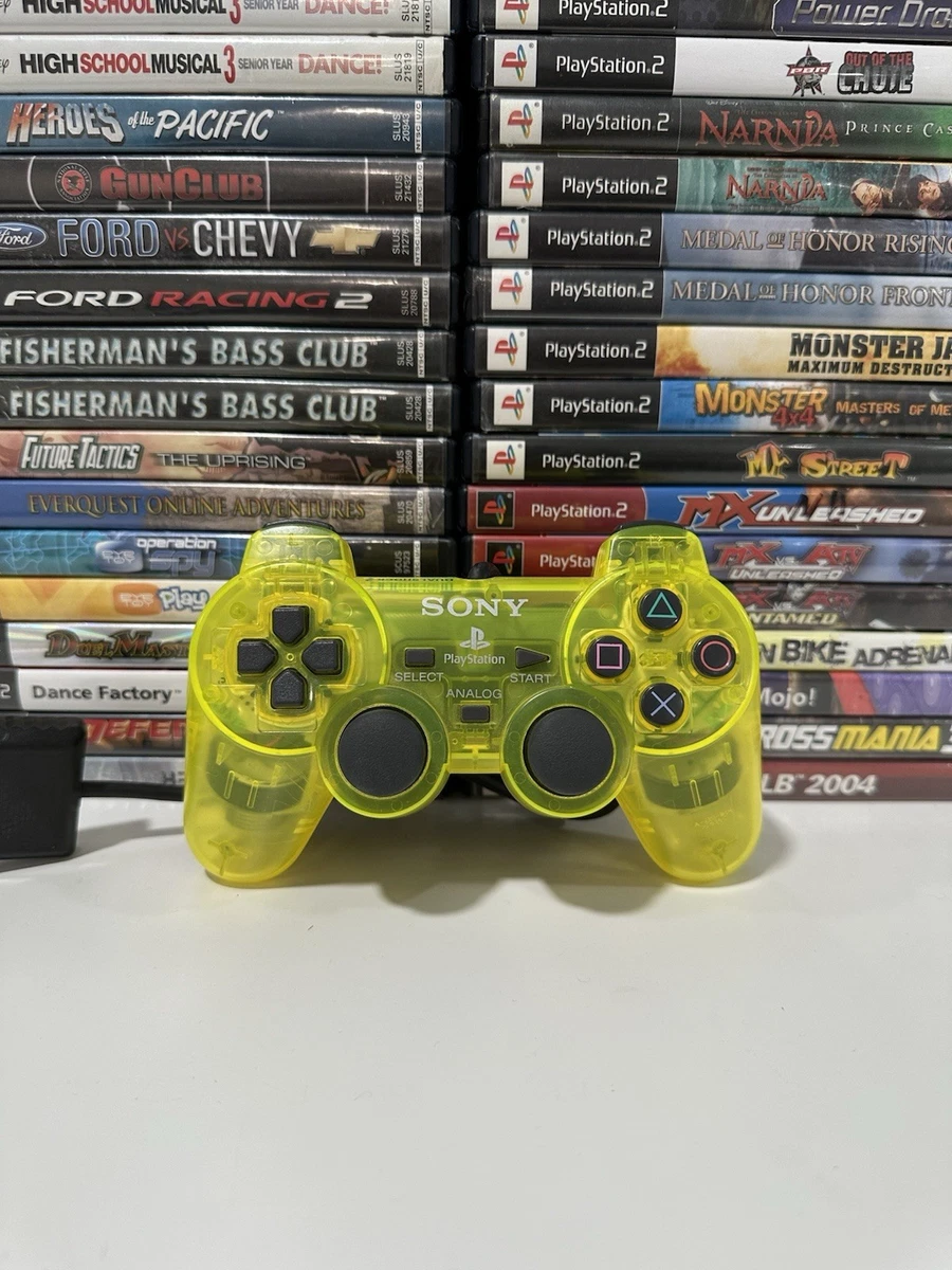 Yellow Wired Controllers for Sony PlayStation 2 for sale | eBay