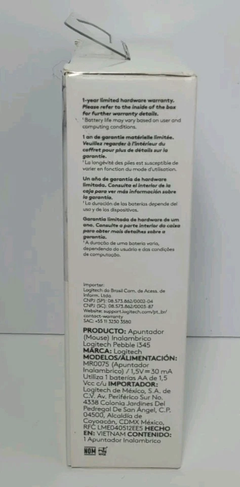 Logitech Pebble i345 Bluetooth Wireless Mouse Silent Click Travel-Friendly - Image 2 of 4